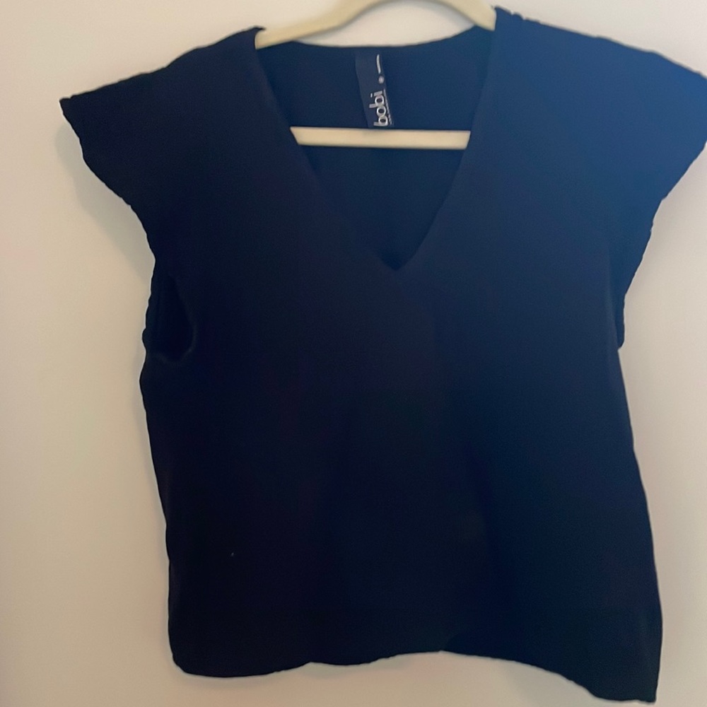 Bobi cotton black shirt